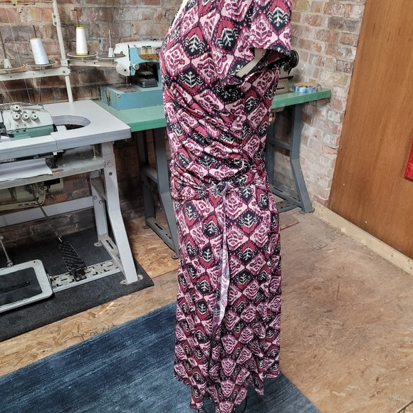 Funky print slinky dress Medium - Picture 5 of 7